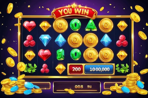 Compelling attract mode playing on arcade cabinet